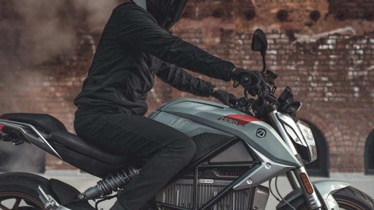 Zero unveils its new electric streetfighter, the SR/F
