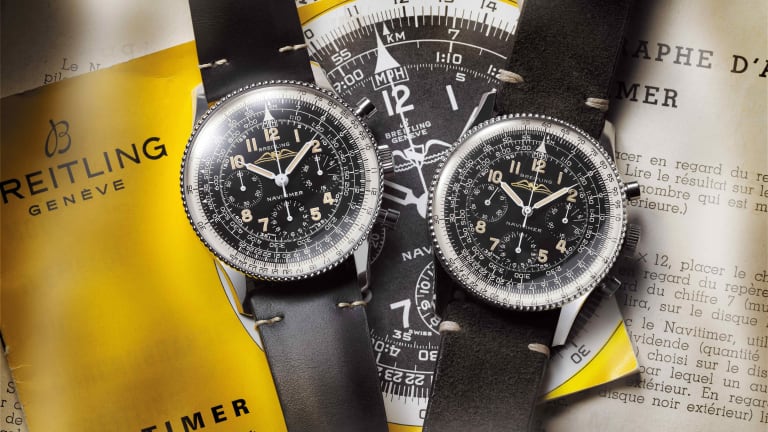 Breitling releases a re-edition of one of Ref. 806 Navtimer