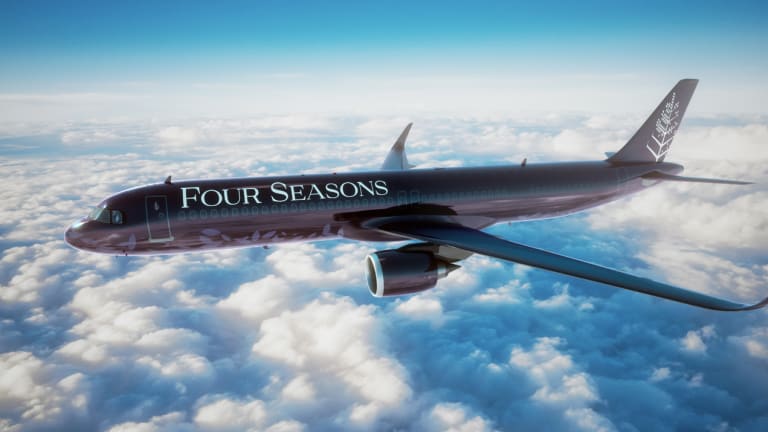 The Four Seasons debuts their new private jet