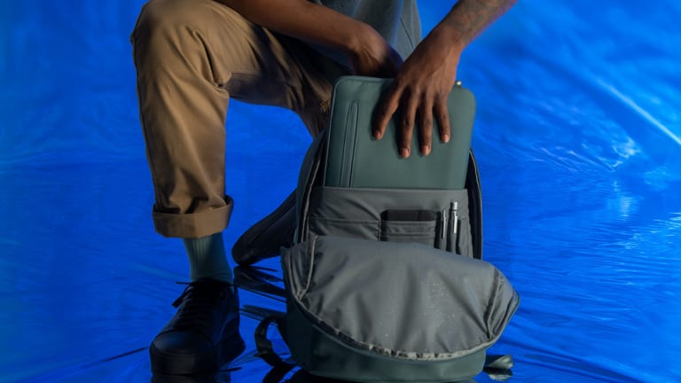 Incase teams up with BIONIC to create a collection of bags and accessories made from recycled ocean waste
