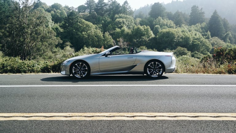 Lexus perfectly translates the LC500 into one of the most exciting convertibles on the road today