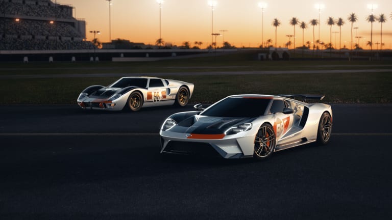 Ford's new GT livery celebrates its 1966 victory at Daytona