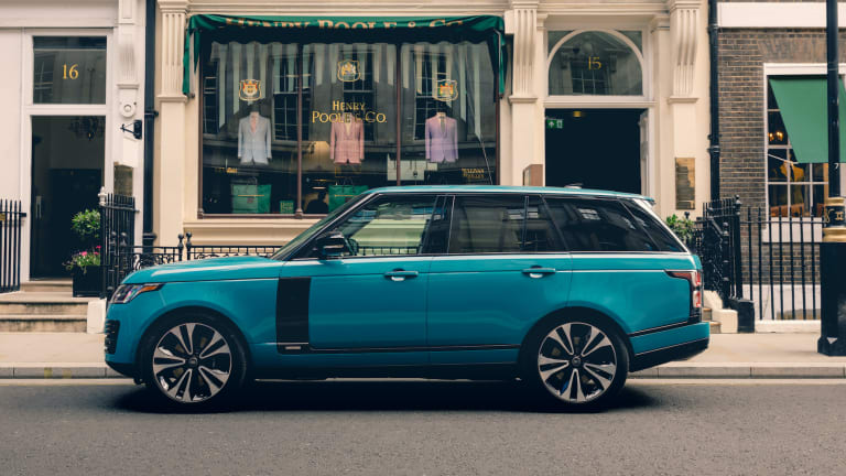 Land Rover and Henry Poole & Co celebrates 50 years of Range Rover