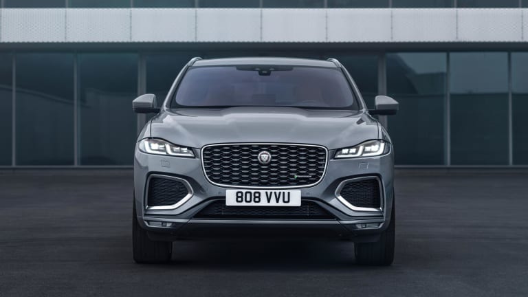 The F-PACE undergoes a sharp refresh for the 2021 model year