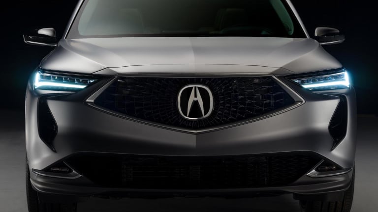 Acura previews the fourth-generation MDX SUV