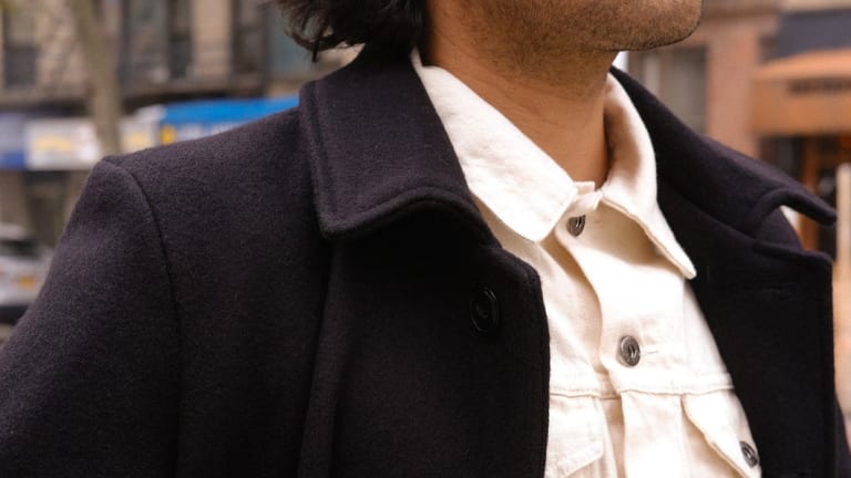 3sixteen and Schott release their latest collaboration, the Officer Coat