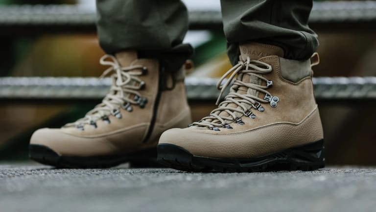 Haven brings its utilitarian aesthetic to the Diemme Roccia Vet boot