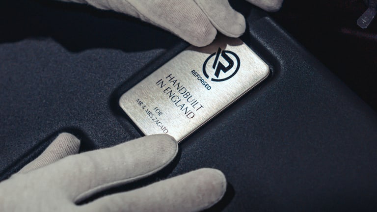 R-Reforged reveals the first completed Aston Martin Vantage V12 Zagato Heritage TWINS