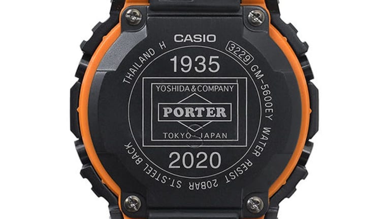 Porter celebrates its 85th anniversary with a limited edition G-Shock 5600