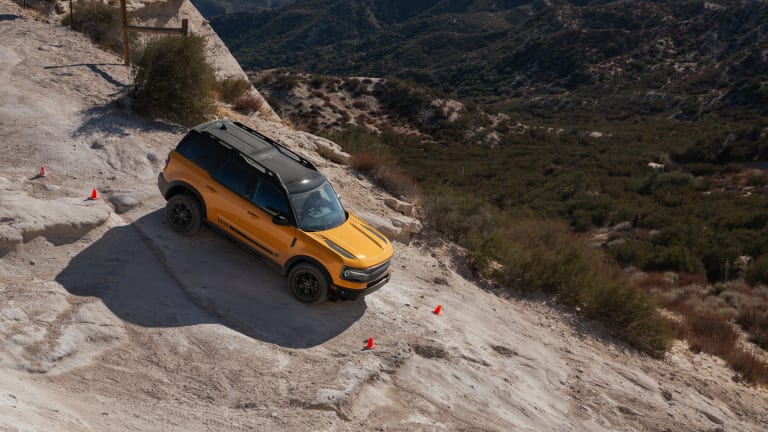 Hitting the trail in the new Bronco Sport