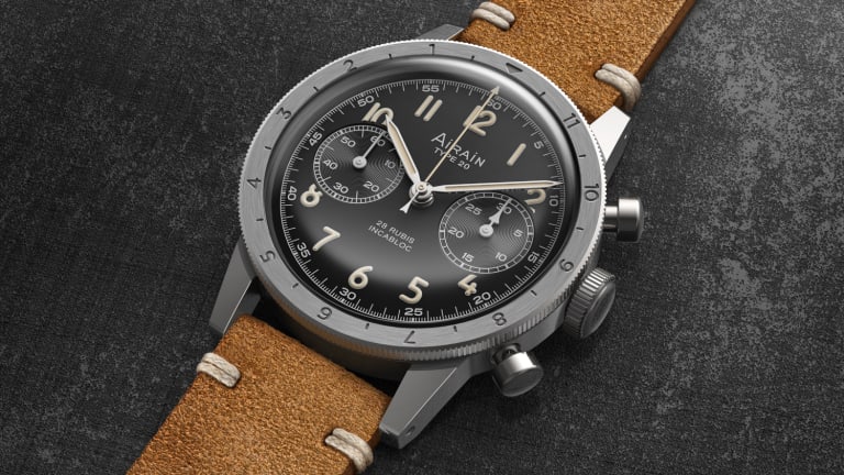 Airain brings back a chronograph once issued by the French Ministry of Defense