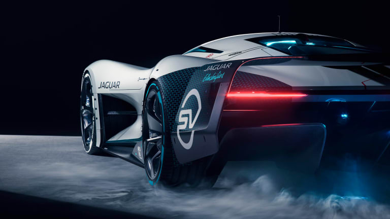Jaguar reveals the Vision Gran Turismo SV
