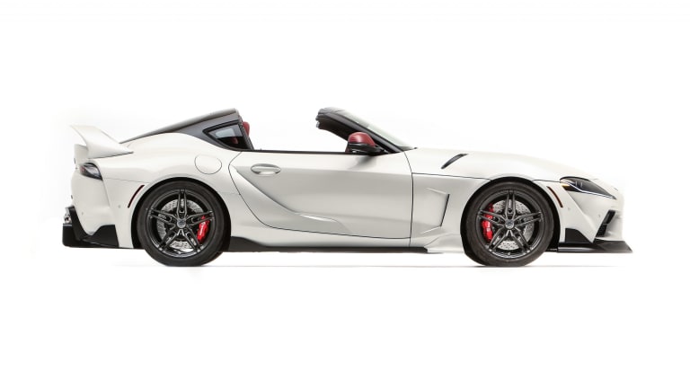 Toyota takes it back to the targa-top Supras of the 90s with a new concept