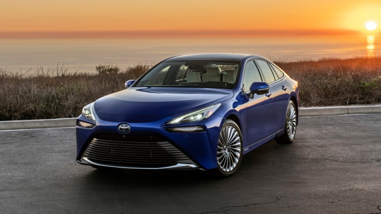 Toyota offers up a sleek, hydrogen-powered alternative to EVs with its second-generation Mirai