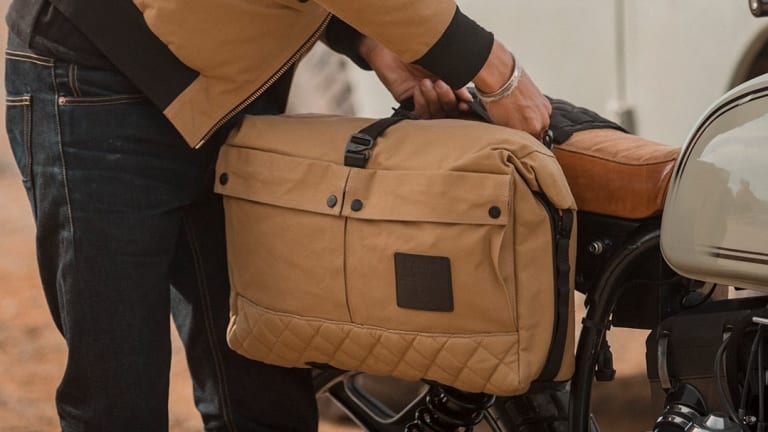 Malle London's Moto Pannier X offers up stylish storage for your motorcycle