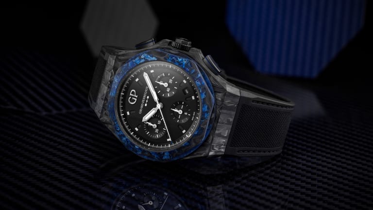 Girard Perregaux launches a new Laureato with a Carbon Glass case