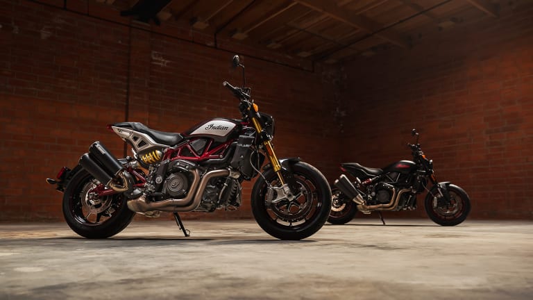 Indian Motorcycle's FTR receives a number of enhancements for the 2022 model year