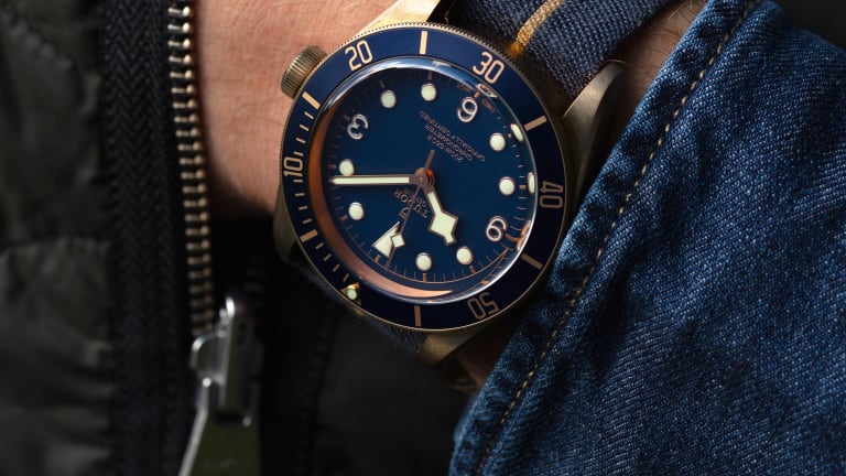 Tudor brings the Bucherer-exclusive Black Bay Bronze Bucherer Blue to the US