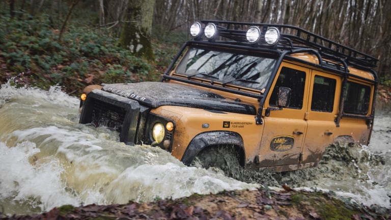 Land Rover Classic reveals the Defender Works V8 Trophy