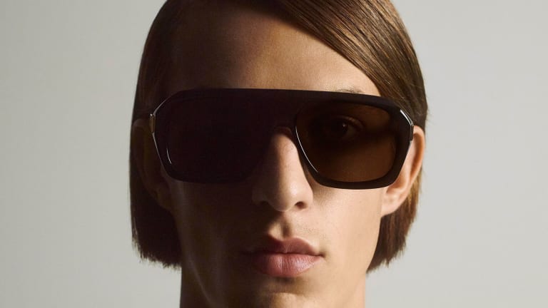 Dunhill draws from its archival designs and British pop culture icons for its Spring 2021 eyewear collection