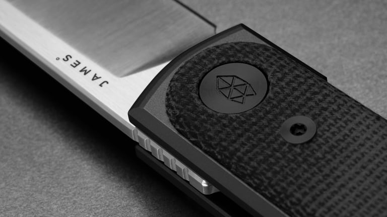The James Brand's first collection of 2021 is a high contrast combo of black Micarta and stainless steel