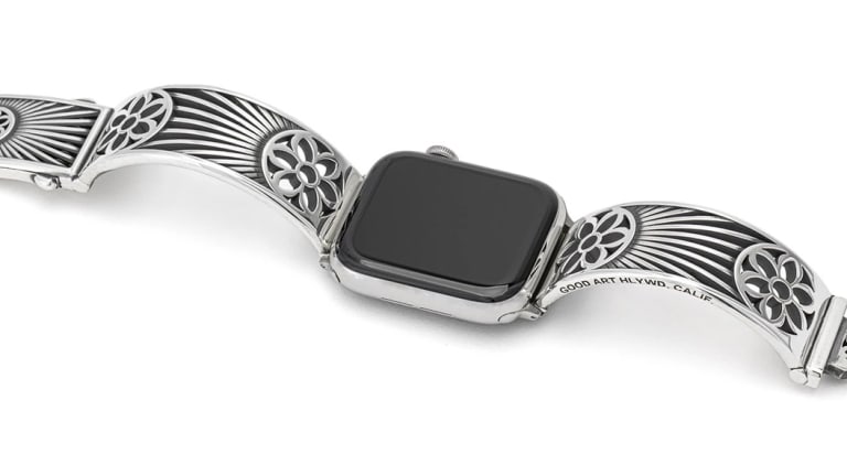 Good Art's latest accessory is one of the boldest straps you can buy for the Apple Watch