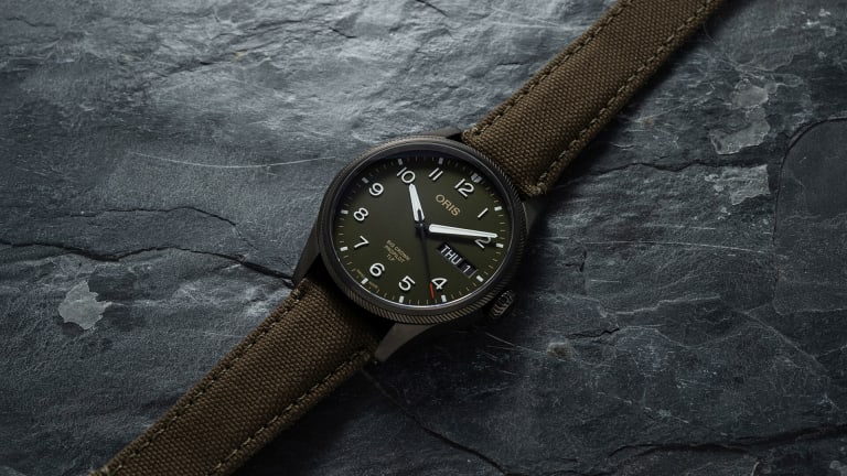Oris debuts its first watch in partnership with the Tactical Leadership Programme