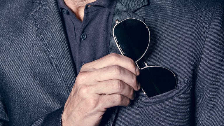Porsche Design brings an iconic eyewear detail to their new Hooks Series