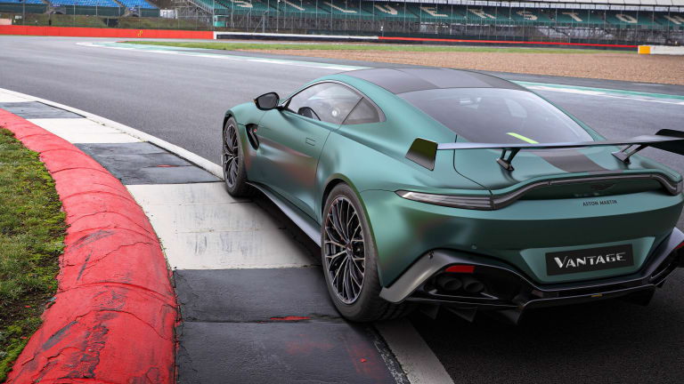 Aston Martin's latest Vantage celebrates the company's return to F1