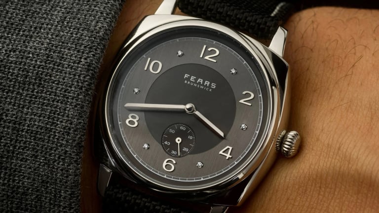 Fears releases a platinum version of its Brundwick timepiece