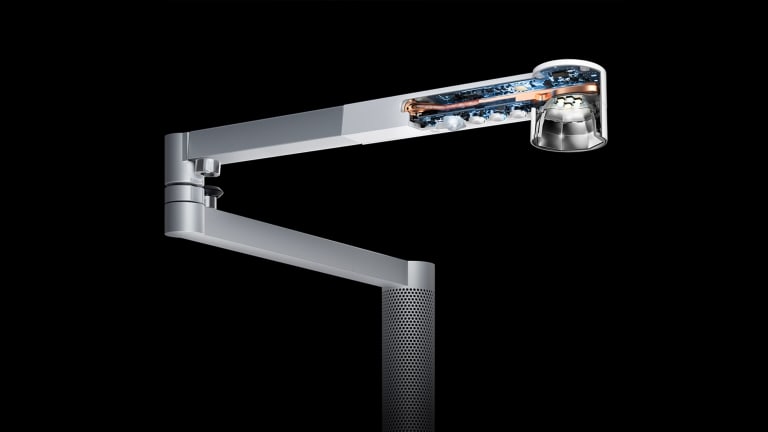 Dyson's Lightcycle Morph uses daylight tracking to produce the perfect light