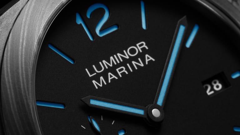 Panerai announces its new Luminor Marina Carbotech