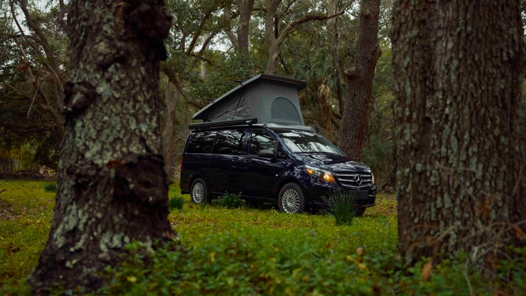 Mercedes embraces the van life crowd with its first pop-up camper for the US market