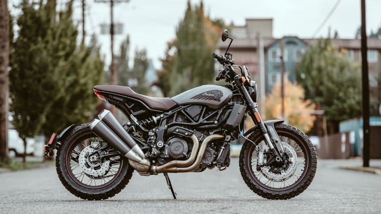 Indian Motorcycle's FTR Rally is now available in North America