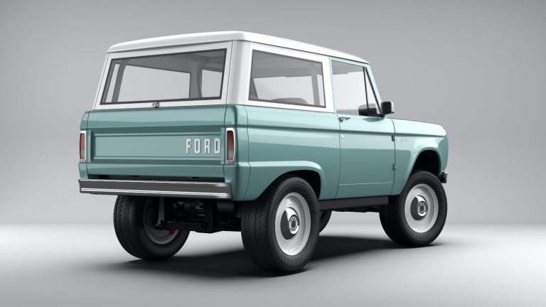 Zero Labs previews their electric Bronco in factory licensed steel