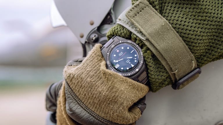 Yema reveals its Superman watch for the French Air Force