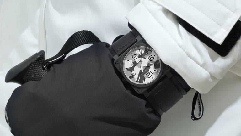 Bell & Ross releases a white camo version of the BR 03-92