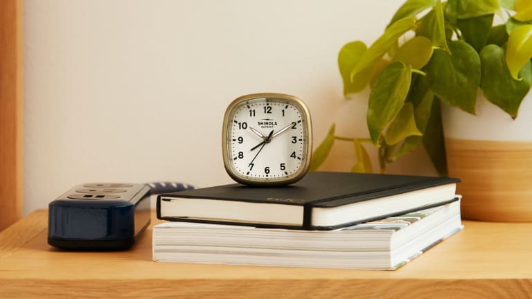 Shinola turns its Guardian timepiece into a new alarm clock