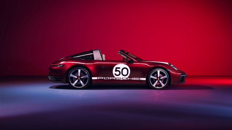 Porsche takes the new 911 Targa 4S on a trip down memory lane with the new Heritage Design Edition