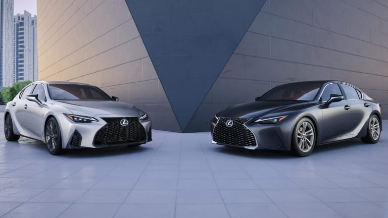 Lexus reveals the 2021 IS sedan