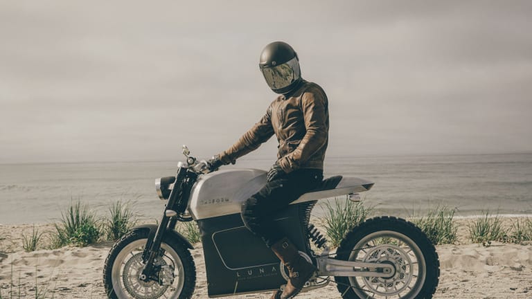 Tarform reveals the production version of its Luna electric motorcycle