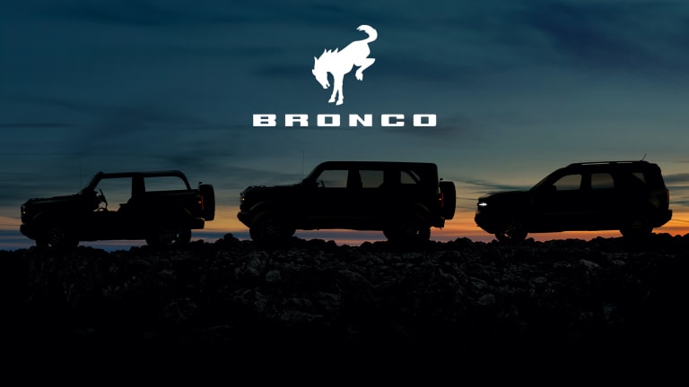 Ford previews the all-new Bronco family