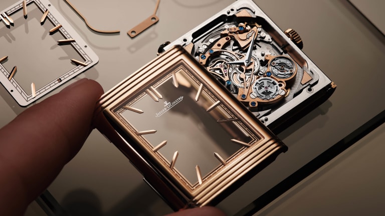 Jaeger-LeCoultre reveals the Reverso Tribute Minute Repeater