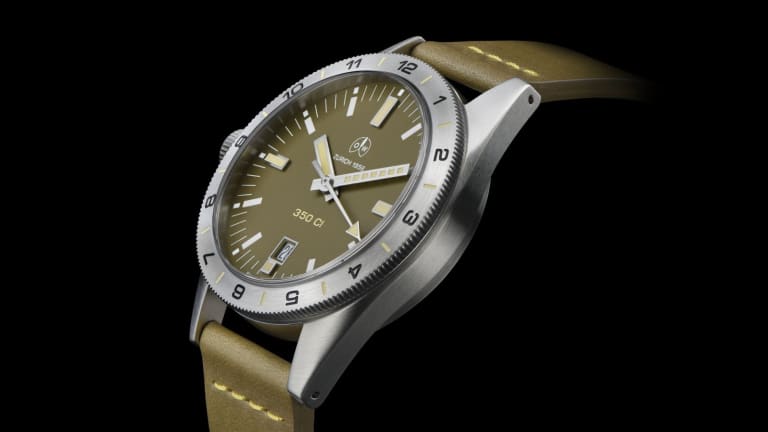 Ollech & Wajs releases a watch inspired by a Swiss military motorcycle