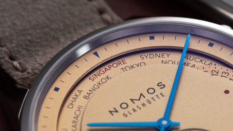 The Hour Glass and Nomos unveil their limited edition Zürich Worldtimer