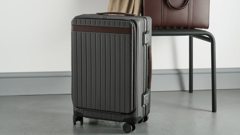 Carl Friedrik's Carry-On Pro adds a hardshell pocket for all your essentials