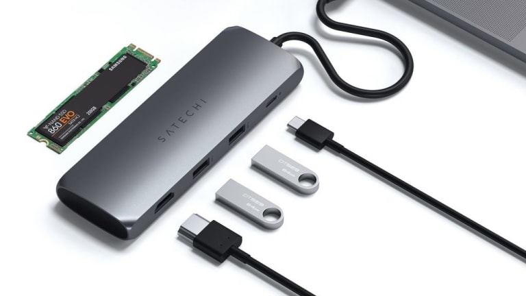Satechi's new USB-C hub adds room for an SSD drive