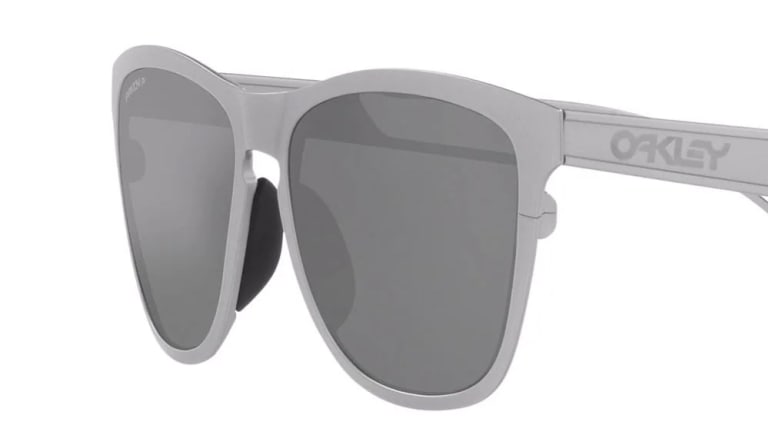 Oakley's titanium version of the Frogskins gets a general release