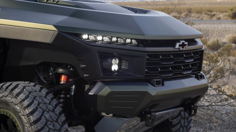 Chevy has turned the Silverado into a high-performance desert runner