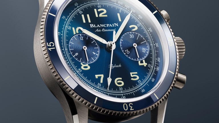 Blancpain expands the Air Command collection with a new titanium model